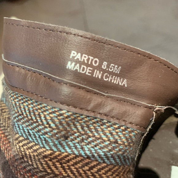 STEVE MADDEN leather Parto brown combat boots Size 8.5 - Picture 15 of 16